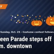 Illustration: Fostoria News graphic for the City of Fostoria Halloween Parade and Costume Contest, Sunday, Oct. 25, 2026